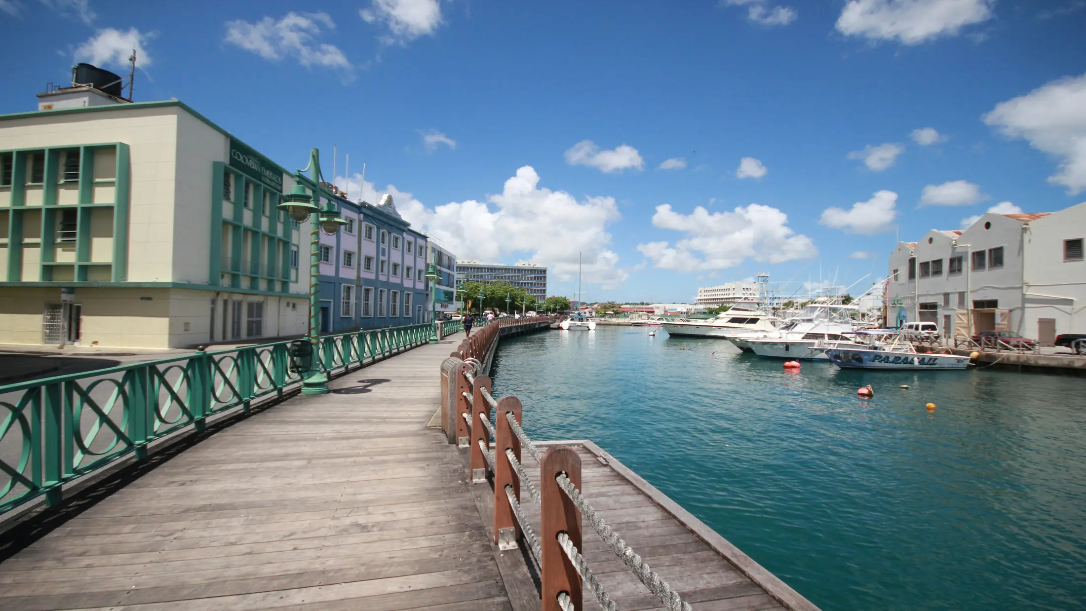 Typical Florida Keys community by a canal. Photo by Brighton Pereira